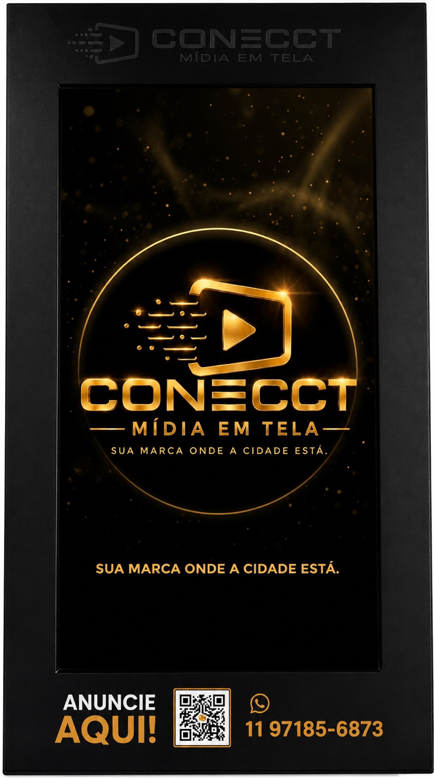 Tela principal Conecct Mídia
